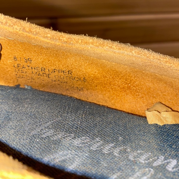 American Eagle Beaded / Leather Moccasins Sz 8 - Picture 6 of 6